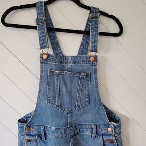 Light Wash Denim Overalls